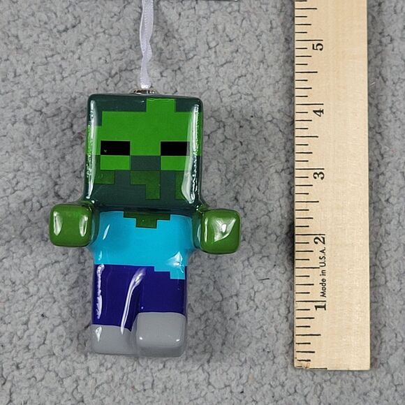 Minecraft Hallmark Ornament Zombie Decoupage Christmas Tree Decoration Holiday - Picture 9 of 9
